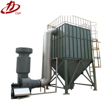 Industrial air pollution control bag filter system baghouse operation